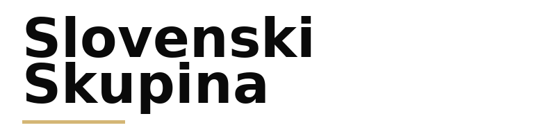 Slovenski Skupina logo